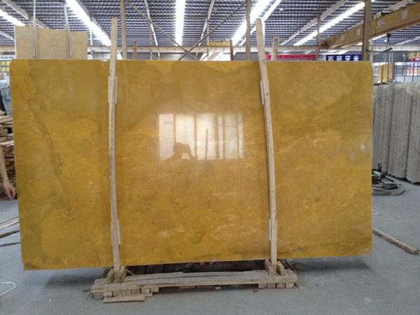 yellow marble-- golden marble