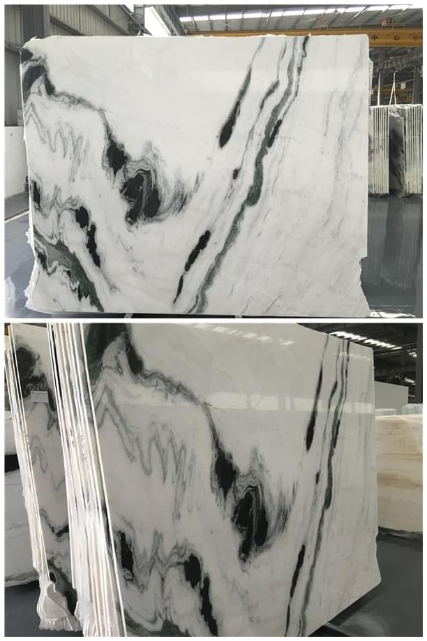 white marble --Panda White